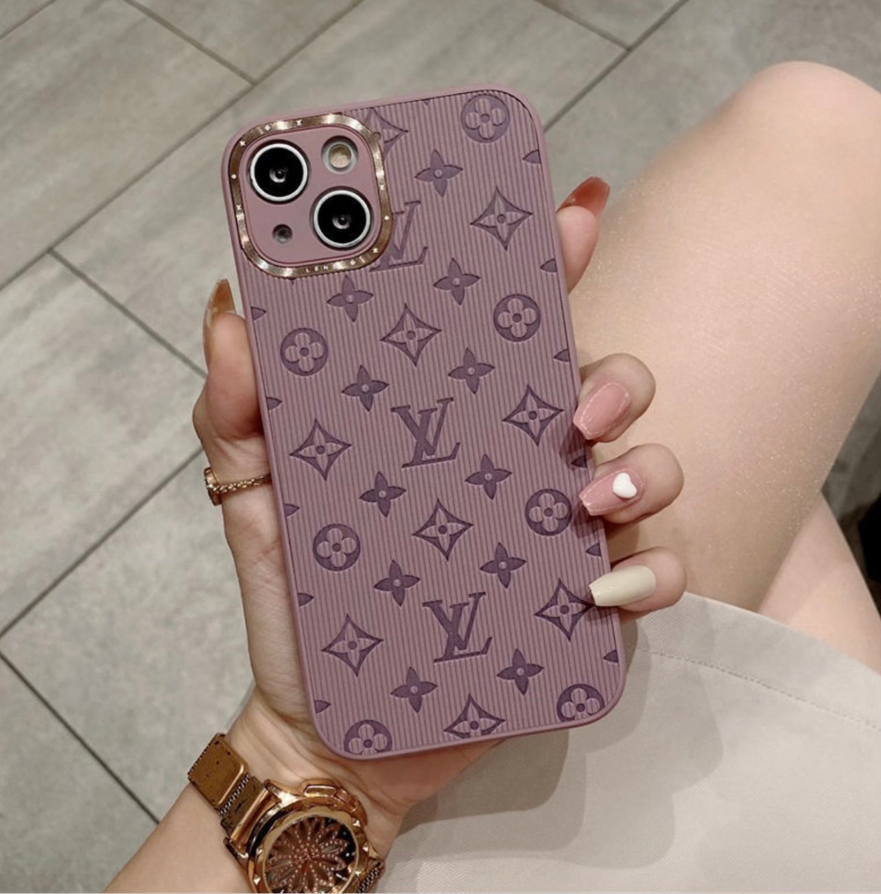 Card Holder Monogram Leather Phone Case Iphone 12 Monogrammed Croc