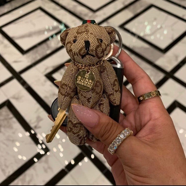 Gucci Teddy Bear Keychain - Gold Keychains, Accessories - GUC1005643